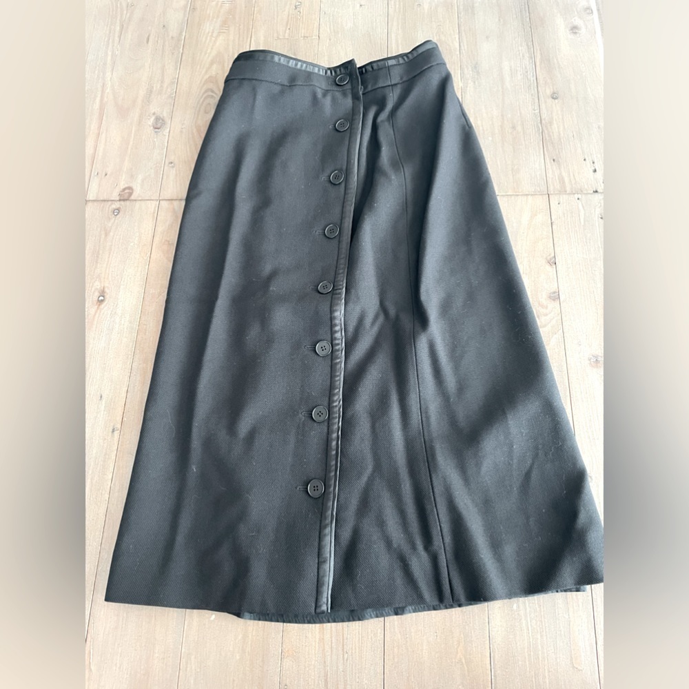 Altuzarra black button up maxi skirt NWOT